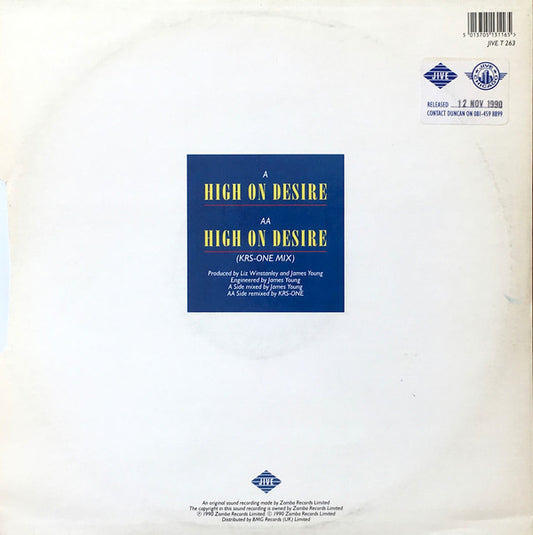Liz Winstanley : High On Desire (12")