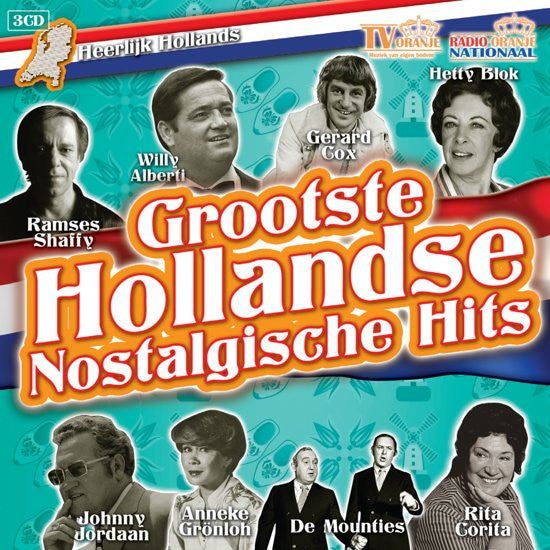 Various : Grootste Hollandse Nostalgische Hits (3xCD, Comp)