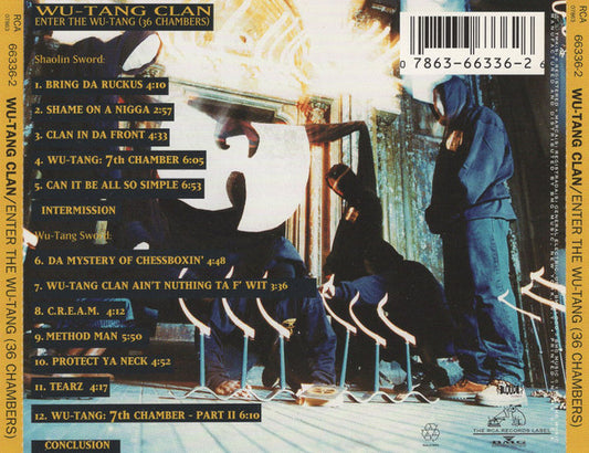 Wu-Tang Clan : Enter The Wu-Tang (36 Chambers) (CD, Album, RE)