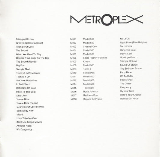 Various : Retro Techno / Detroit Definitive - Emotions Electric (CD, Comp)