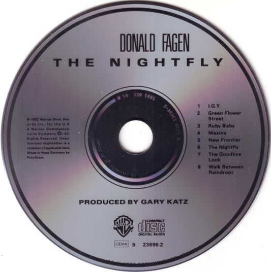 Donald Fagen : The Nightfly (CD, Album, RE)