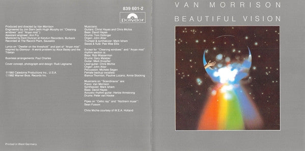 Van Morrison : Beautiful Vision (CD, Album, RE)