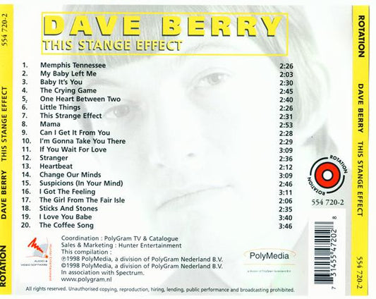 Dave Berry : This Strange Effect (CD, Comp)