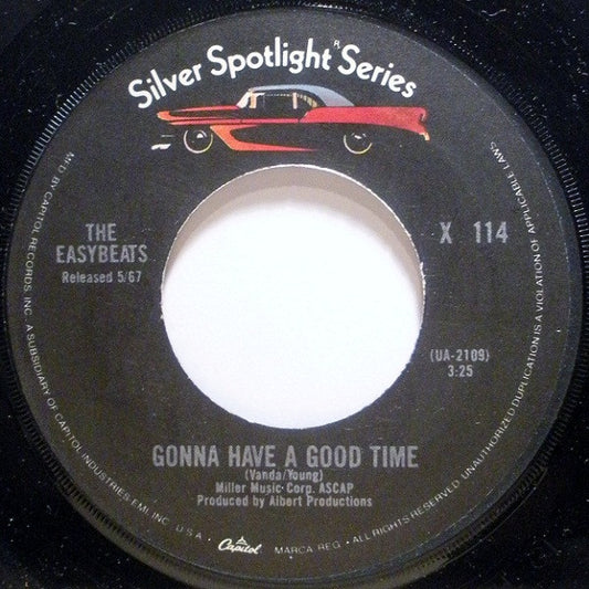 The Easybeats : Friday On My Mind / Gonna Have A Good Time (7", Mono, RE, Jac)