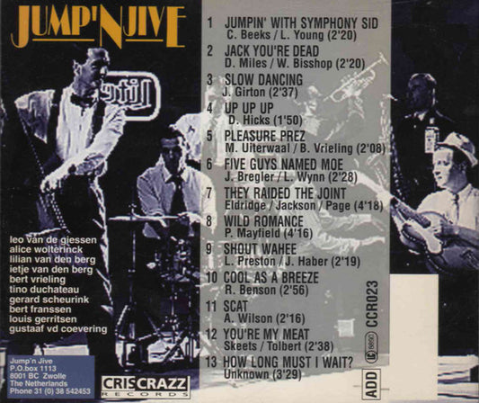 Jump'n Jive : Up! Up!! Up!!! (CD, Album)
