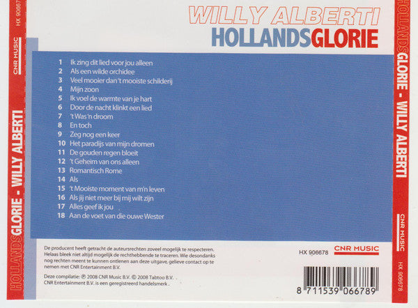 Willy Alberti : Willy Alberti (CD, Comp)