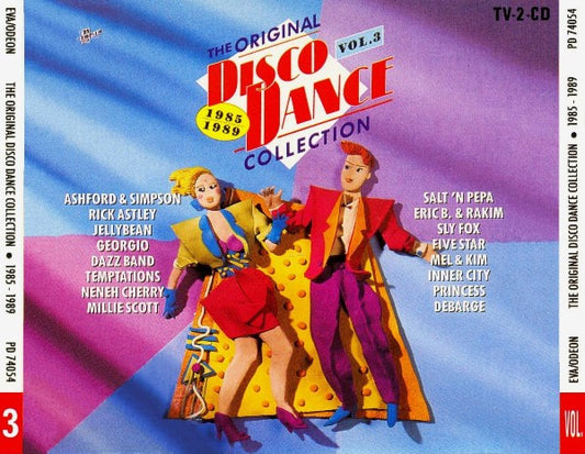 Various : The Original Disco Dance Collection - Vol. 3 - 1985-1989 (2xCD, Comp)