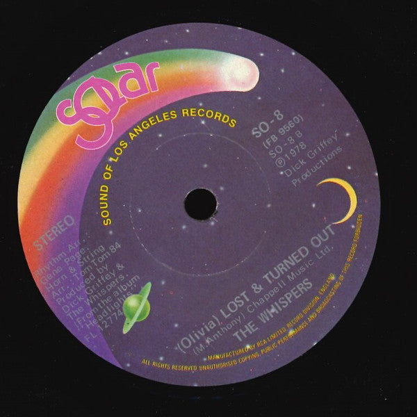 The Whispers : My Girl (7", Single)