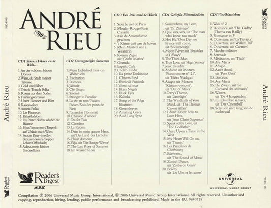 André Rieu : Muziek Voor Miljoenen (5xCD, Comp)