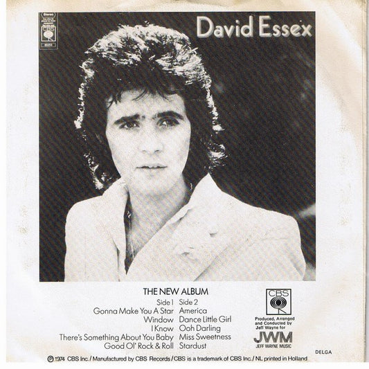 David Essex : Stardust (7", Single)