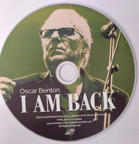Oscar Benton : I Am Back (CD, Album)