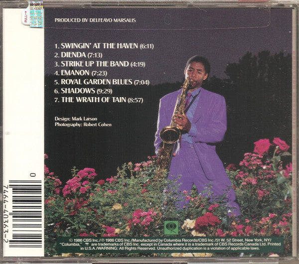 Branford Marsalis : Royal Garden Blues (CD, Album)
