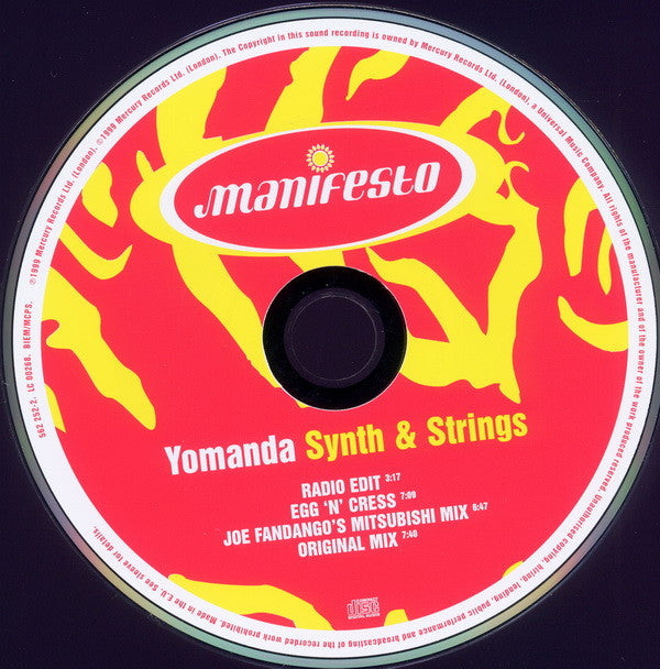Yomanda : Synth & Strings (CD, Single)