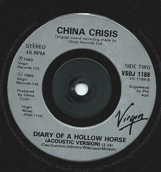China Crisis : Red Letter Day (7", Single, sil)