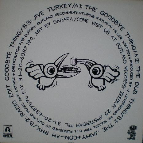 Two Men Will Move You : The Goodbye Thing (12")