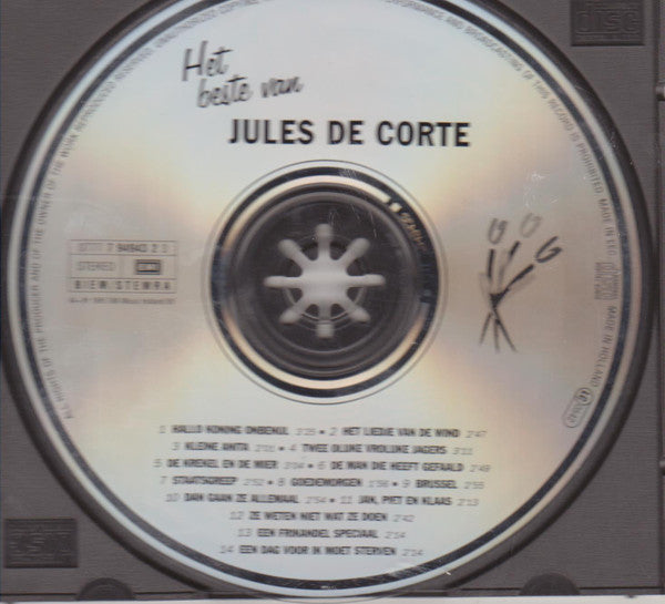 Jules De Corte : Het Beste Van (CD, Comp)