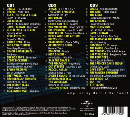 Various : 50 Jaar Radio Veronica The 60's (3xCD, Comp, Dig)