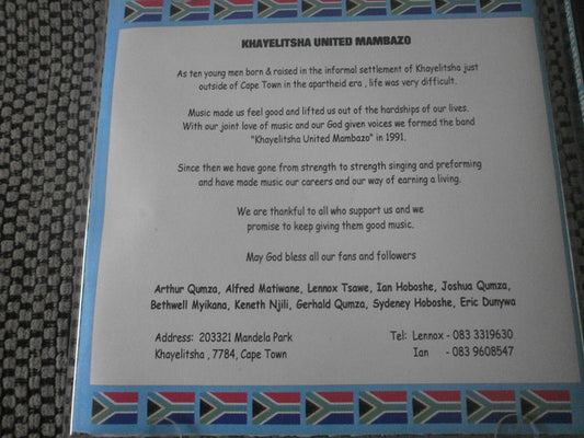 Khayelitsha United Mambazo : Amaphiko (Wings) (CDr, Album)