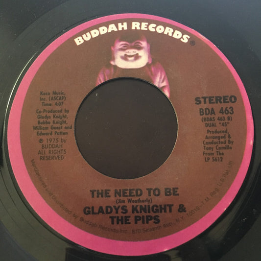 Gladys Knight And The Pips : The Way We Were / Try To Remember (7", Single)