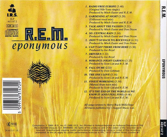 R.E.M. : Eponymous (CD, Comp)