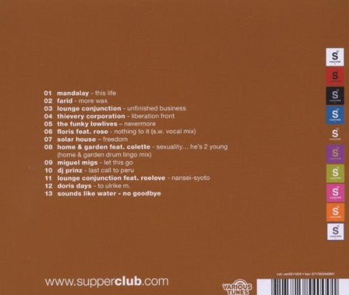 Various : Supperclub Five (CD, Comp, Mixed)
