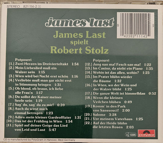 James Last : James Last Spielt Robert Stolz (CD, Album, RE)