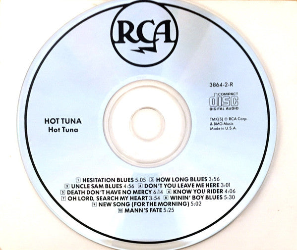 Hot Tuna : Hot Tuna (CD, Album, RE, RM)