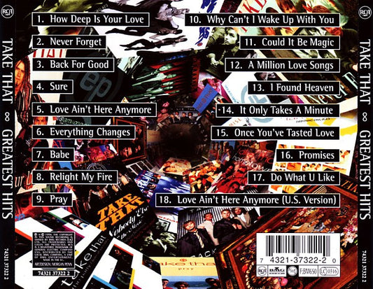 Take That : Greatest Hits (CD, Comp)