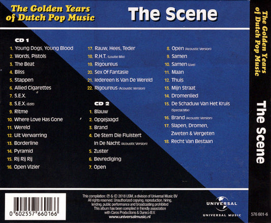 The Scene (2) : The Golden Years Of Dutch Pop Music (A&B Kanten 1980 - 1994) (2xCD, Comp)