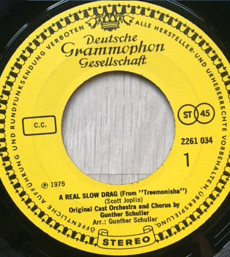 Scott Joplin : A Real Slow Drag (7", Single)