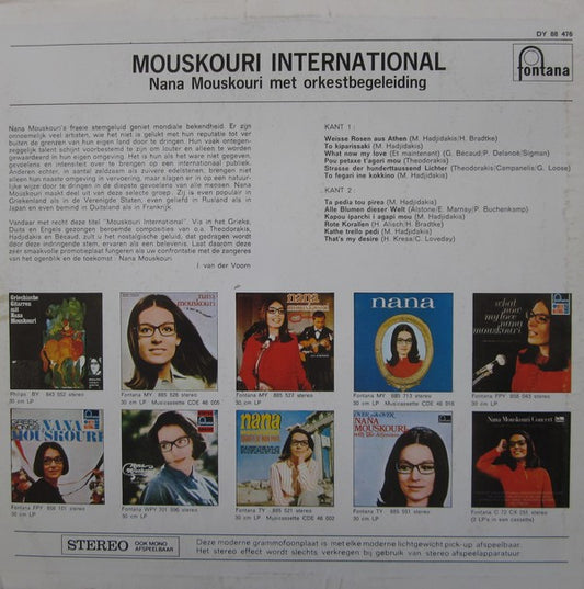 Nana Mouskouri : Mouskouri International (LP, Comp)