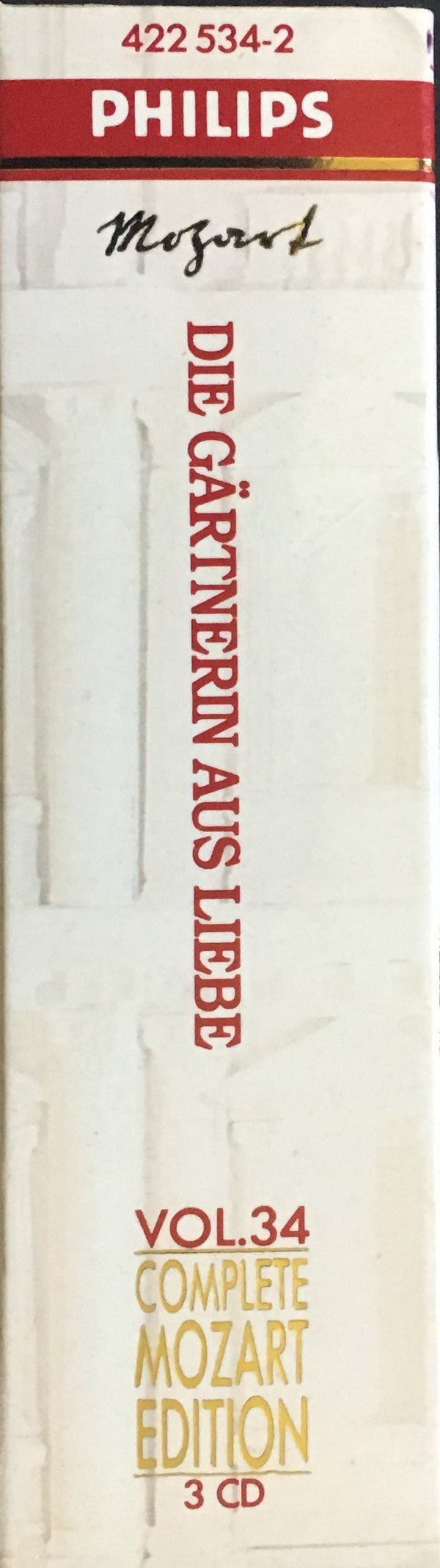 Wolfgang Amadeus Mozart : Die Gärtnerin Aus Liebe (3xCD, Album, RE + Box, Sli)