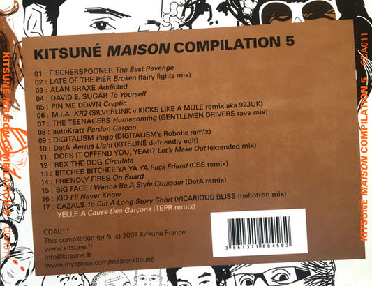 Various : Kitsuné Maison Compilation 5 (CD, Comp)