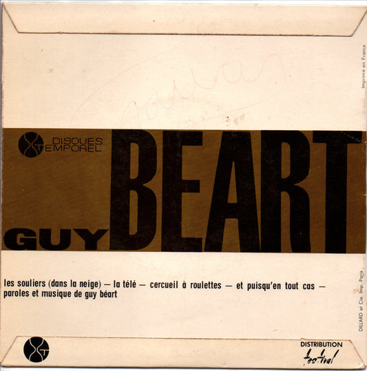 Guy Béart : Les Souliers (Dans La Neige) (7", EP)