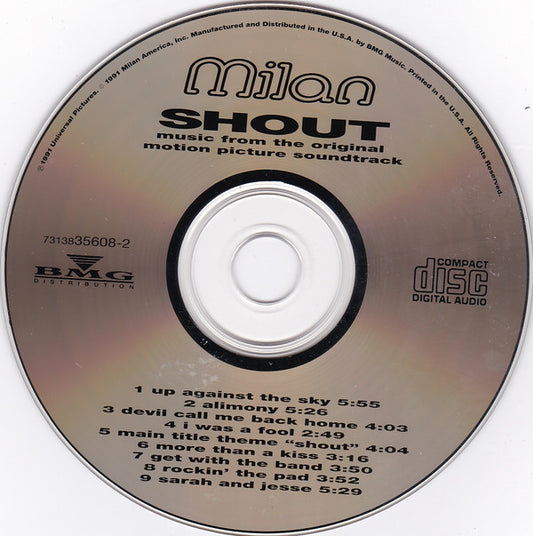 Various : Shout - Music From The Original Motion Picture Soundtrack (CD, Comp)