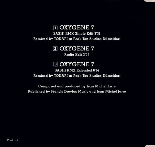 Jean-Michel Jarre : Oxygene 7 (CD, Maxi)
