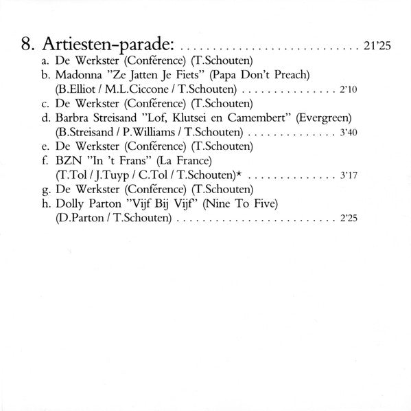 Tineke Schouten : Tineke Schouten (CD)