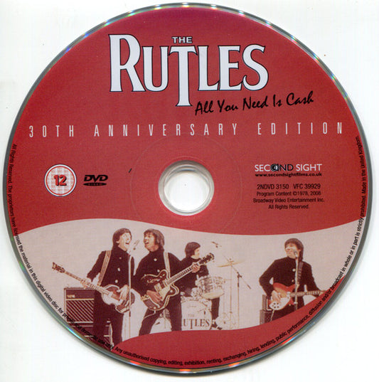 The Rutles : All You Need Is Cash (30th Anniversary Edition) (DVD-V, Mono, PAL, Reg)
