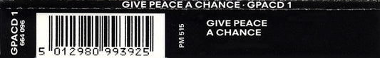 Peace Choir : Give Peace A Chance (CD, Single)
