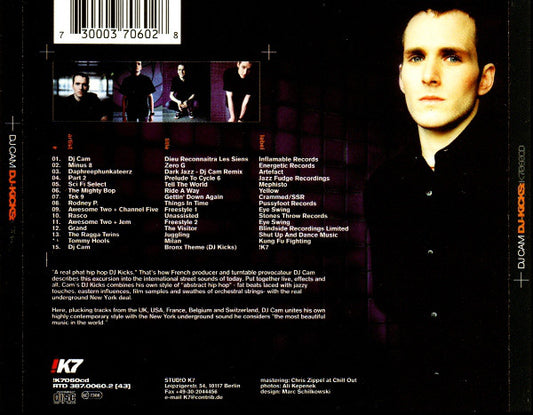 DJ Cam : DJ-Kicks: (CD, Mixed)