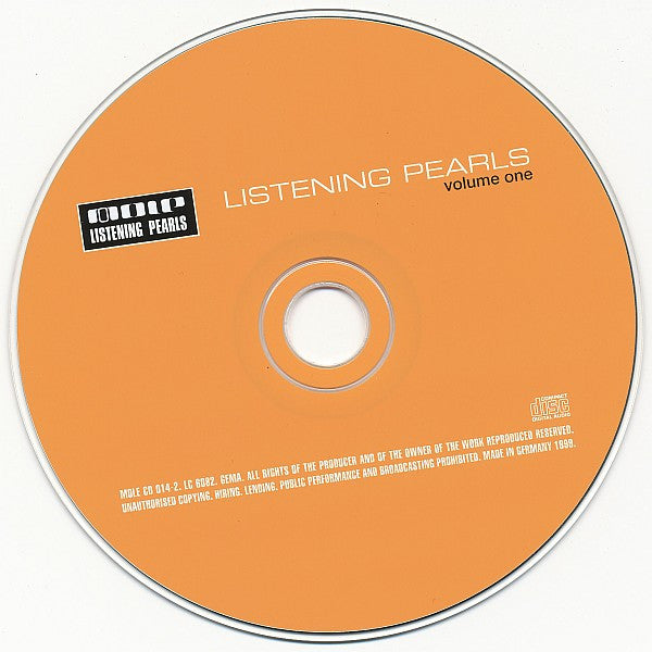 Various : Listening Pearls Volume One (CD, Comp)