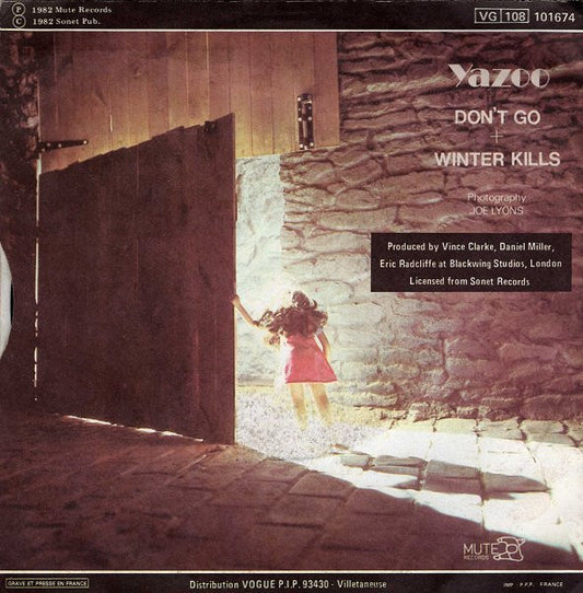 Yazoo : Don't Go (7", Single, Bla)
