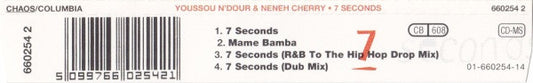 Youssou N'Dour & Neneh Cherry : 7 Seconds (CD, Maxi)