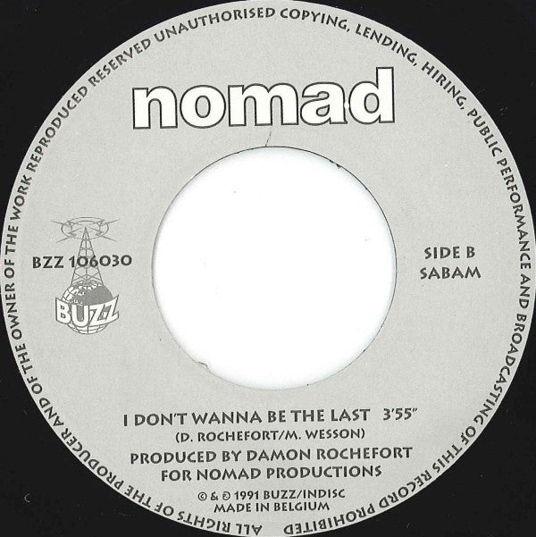 Nomad : Just A Groove (7", Single)