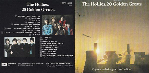 The Hollies : 20 Golden Greats (CD, Comp, RE, RM)