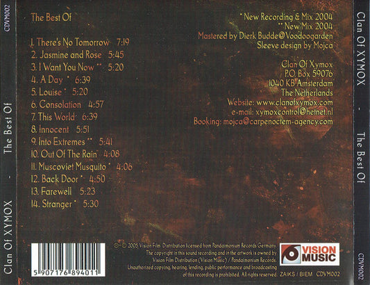 Clan Of Xymox : The Best Of (CD, Comp)