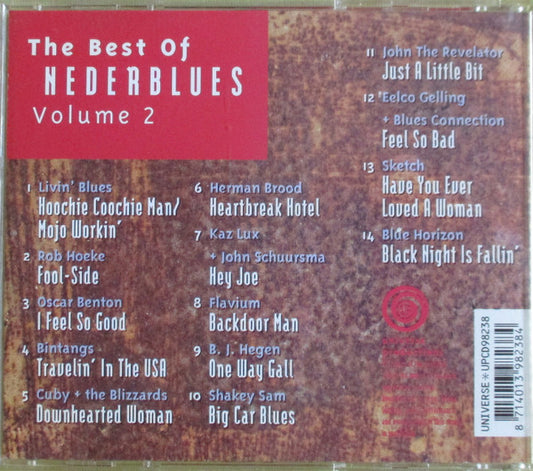 Various : The Best Of Nederblues Volume 2 (CD, Comp)