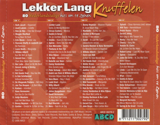 Various : Lekker Lang Knuffelen (4xCD, Comp)