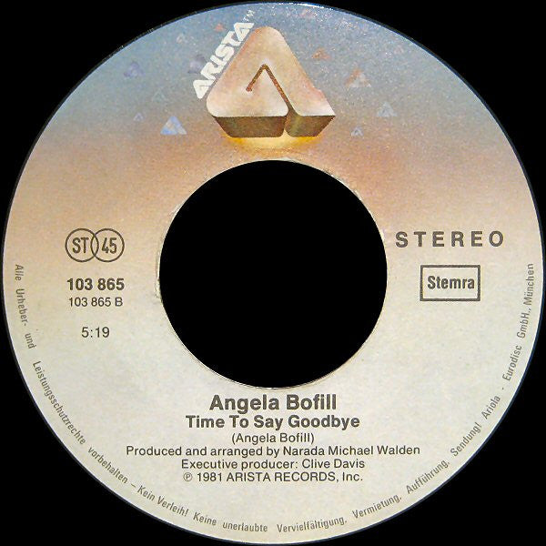 Angela Bofill : Holding Out For Love (7", Single)