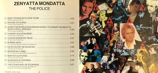 The Police : Zenyatta Mondatta (CD, Album)